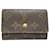 Louis Vuitton Porte monnaie plat Marrone Tela  ref.1279056