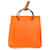 Sac Hermès Orange Cuir  ref.1279153