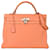 Hermès Hermes Kelly 40 Orange Leder  ref.1279236