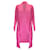 Autre Marque Suéter cardigã de malha de caxemira longo aberto rosa choque Rick Owens Casimira  ref.1279934
