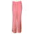 Autre Marque Stella McCartney Pink Velvet Straight Leg Pants  ref.1279945