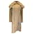 Autre Marque Trench-coat en coton brodé multi-fleurs beige Muveil  ref.1279964