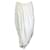 Autre Marque Dries Van Noten White Habrina Draped Jersey Asymmetric Midi Skirt Cotton  ref.1279982