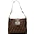 Brown Fendi Zucca Shoulder Bag Marrone Pelle  ref.1280006