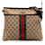 Braune Umhängetasche aus Gucci GG Canvas Web Leder  ref.1280007