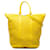 Bolso de viaje amarillo Bottega Veneta Intrecciato Cuero  ref.1280033