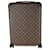Louis Vuitton Black Monogram Macassar Canvas Horizon 55 Brown Cloth  ref.1280036
