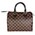 Louis Vuitton Damier Ebene Canvas Speedy 25 Brown Cloth  ref.1280070