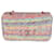 Timeless Borsa con patta Chanel in maglia CC multicolore Panno  ref.1280083