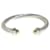 David Yurman Cable Classic Bangle in 14k yellow gold/sterling silver  ref.1280100