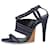 Bottega Veneta Denim Ankle Strap Sandals Size 38 Blue Cloth  ref.1280117