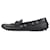 Louis Vuitton schwarze Gloria-Loafer aus schwarzem Monogram Empreinte-Leder 37.5  ref.1280118