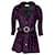 The Attico Heart-Print Mini Dress in Black Viscose Cellulose fibre  ref.1280203