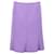 Miu Miu Paneled Skirt in Purple Polyester  ref.1280210
