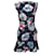 Autre Marque Vestido floral estampado multicolor Negro Algodón  ref.1280217