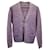 Acne Studios Cardigan boutonné en laine violette  ref.1280234
