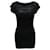 Autre Marque Black Zig Zag Mini Dress Multiple colors Cellulose fibre  ref.1280247