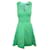 Autre Marque Vestido verde com decote em V Algodão  ref.1280250