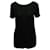Autre Marque Black Top with Opening at the Back Lyocell Cellulose fibre  ref.1280272