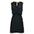 Autre Marque Black Dress with Embroidery Viscose Cellulose fibre  ref.1280276