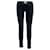 Autre Marque Dunkelblaue Slim-Fit-Jeans Baumwolle  ref.1280284