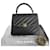 Chanel CC Chevron Top Handle Bag Leather  ref.1280328