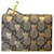 Gucci Kompakte Brieftasche mit Biene Ebenholz  Leinwand  ref.1280366