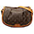 Louis Vuitton Brown Monogram Menilmontant PM Leather Cloth  ref.1280377
