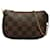 Louis Vuitton Brown Damier Ebene Mini Pochette Accessoires Cloth  ref.1280396