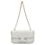 Céline Celine White Cuir Triomphe Chain Shoulder Bag Leather Pony-style calfskin  ref.1280433
