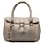 Fendi Gray Selleria Linda Leather Handbag Grey Pony-style calfskin  ref.1280435