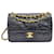 Chanel Timeless Classic Ostrich Flap Bag Black Ostrich leather  ref.1280447