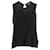 Tommy Hilfiger Womens Embellished Regular Fit Top Black Cotton  ref.1280450