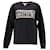 Tommy Hilfiger Womens Sequinned Logo Sweatshirt in Black Cotton  ref.1280466