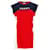 Tommy Hilfiger Damen T-Shirt-Kleid im Farbblockdesign aus mehrfarbiger Baumwolle Mehrfarben  ref.1280473