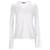 Tommy Hilfiger Womens Regular Fit Knit Top in Ecru Lyocell White Cream  ref.1280480