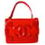 Tasche Chanel Boy Brick Rot Lackleder Lammfell  ref.1280545