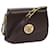 Gianni Versace Shoulder Bag Leather Dark Brown Auth 67428  ref.1280563