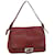 FENDI Mamma Baguette Shoulder Bag Leather Red Auth ep3505  ref.1280568