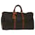Louis Vuitton Monograma Keepall 50 Boston Bag M41426 Autenticação de LV 52682 Lona  ref.1280571
