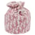 Christian Dior Borsa Pouch Pile Pink Auth bs12389 Rosa  ref.1280617