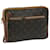 LOUIS VUITTON Monogram Pochette sports Clutch Bag No.183 LV Auth ti1567 Cloth  ref.1280619