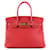 Hermès HERMES Handtaschen Birkin 30 Rot Leder  ref.1280773