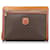 Céline CELINE Clutch bags Timeless/classique Brown Linen  ref.1281007