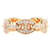 Hermès HERMES Rings Chaine d'Ancre Enchainee Golden  ref.1281084