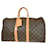 Louis Vuitton Keepall 45 Marrone Tela  ref.1281213