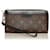 Zippy LOUIS VUITTON Wallets Classic CC Shopping Brown Leather  ref.1281247
