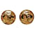 CHANEL Earrings Cambon Golden Metal  ref.1281266