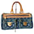 Tasche Louis Vuitton Speedy Denim Blau Baumwolle  ref.1281337