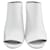 Givenchy Weiße Mules-Sandalen mit Absatz Leder  ref.1281342